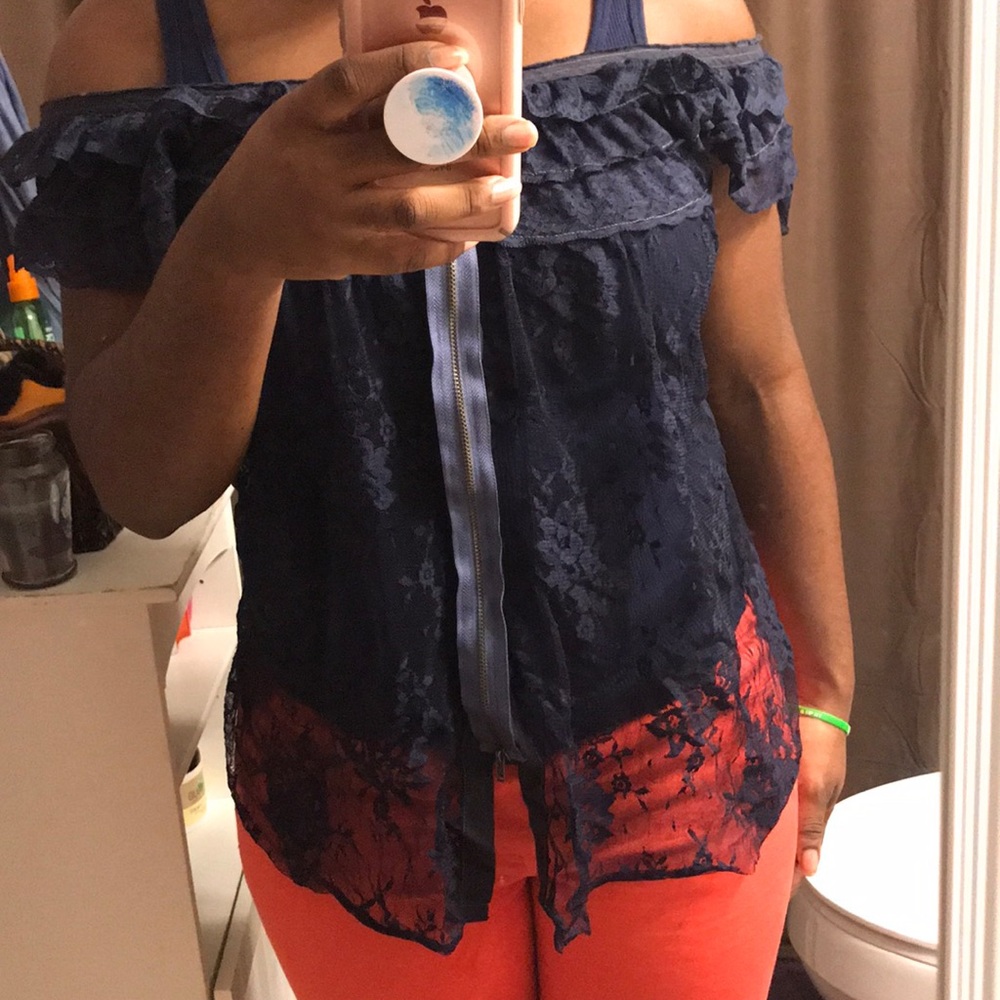 FREE PEOPLE LACY SHIRT